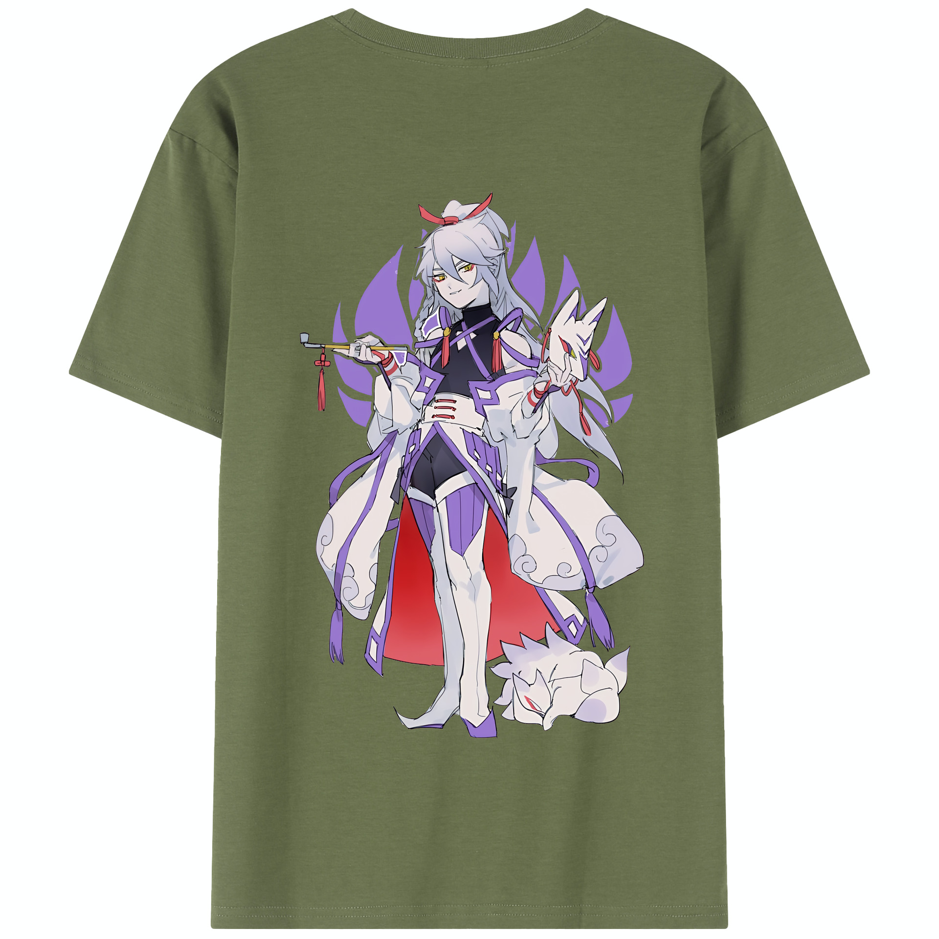 （画像用） 妖怪ウォッチ Yo-kai Watch 綿100％半袖Tシャツ（背面プリント）